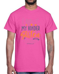 one hundred love my kinder garten tribe 593#- one hundred days- Cotton Tee