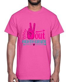 out eight grade 606#- eighth grade- Cotton Tee