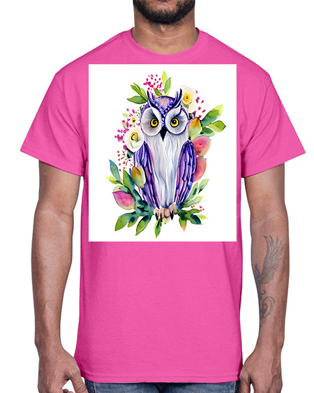 owl 1#- owl- Cotton Tee