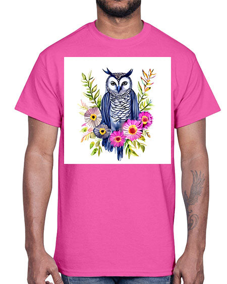 owl 20#- owl- Cotton Tee
