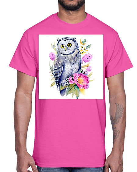 owl 21#- owl- Cotton Tee