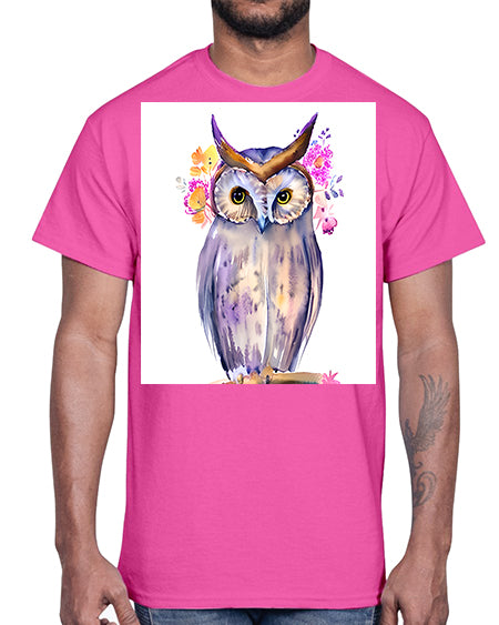 owl 22#- owl- Cotton Tee