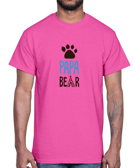 papa bear png 223#- bears - animals- Cotton Tee