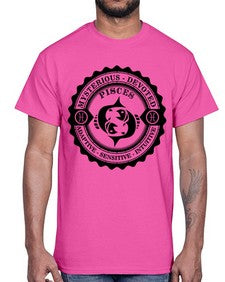 pisces 49#- pisces- Cotton Tee
