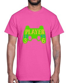 player 38#- video games- Cotton Tee