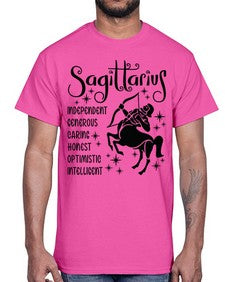 sagittarius 397#- sagittarius- Cotton Tee