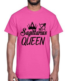 sagittarius queen 412#- sagittarius- Cotton Tee