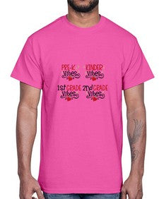 school grade vibes 797#- general school- Cotton Tee