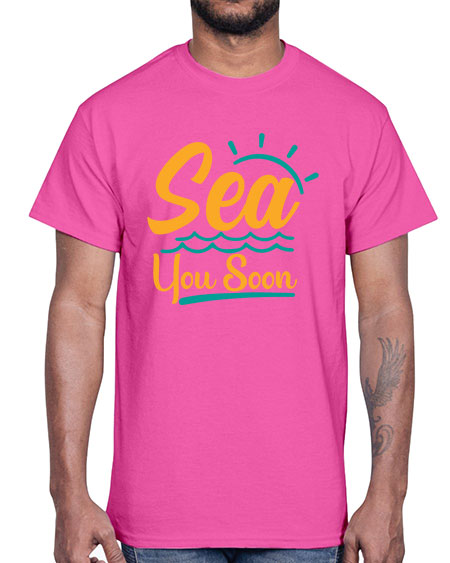 sea you soon Style 76#- summer- Cotton Tee