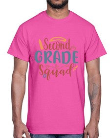second grade squad 831#- second grade- Cotton Tee