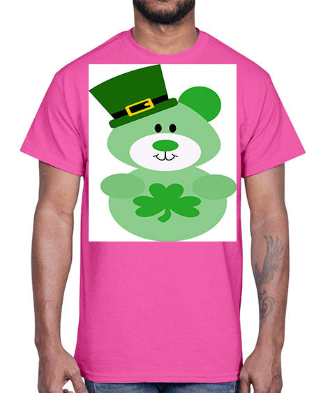 shamrockbear 249#- bears - animals- Cotton Tee