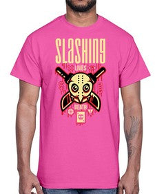 slashing party 1071#- art pop art- Cotton Tee