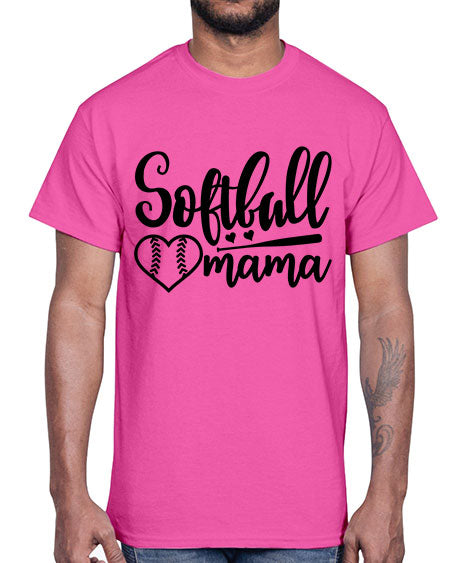 softball mama 2274#- softball- Cotton Tee
