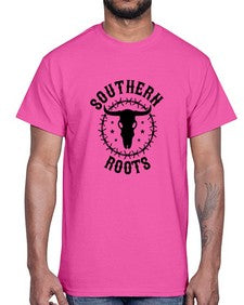 southern roots 1105#- western- Cotton Tee