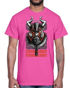strongknighttshirtdesign 1137#- art pop art- Cotton Tee