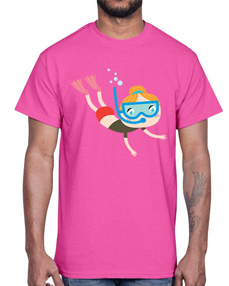 summer characters 61#- summer- Cotton Tee