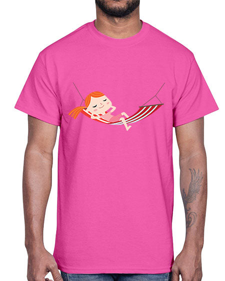 summer characters 63#- summer- Cotton Tee