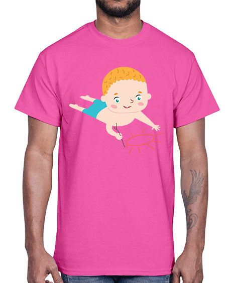 summer characters 65#- summer- Cotton Tee