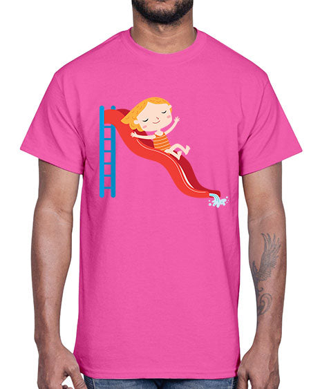 summer characters 74#- summer- Cotton Tee