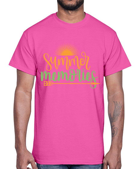 summer memories 80#- summer- Cotton Tee