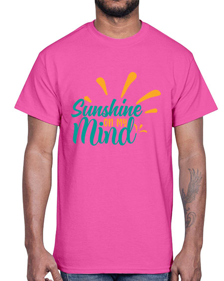 sunshine on my mind Style 74#- summer- Cotton Tee