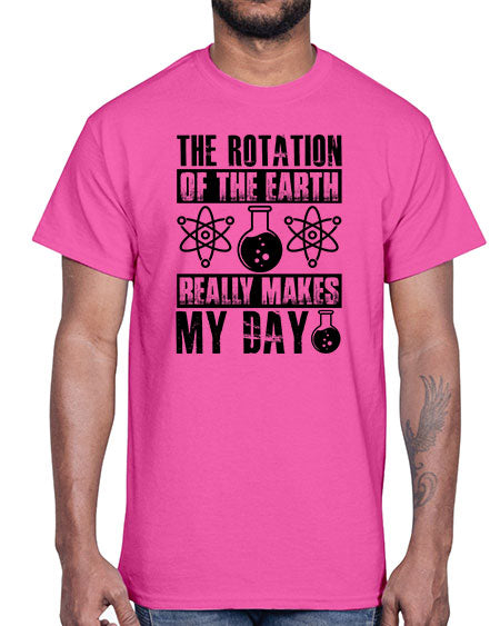 the rotation of the earth really makes my day 11#- nature- Cotton Tee