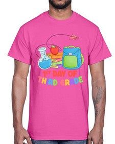 third day of third Grade 945#- third grade- Cotton Tee