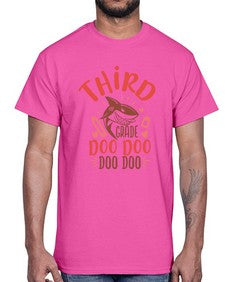 third grade doo doo 954#- third grade- Cotton Tee
