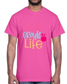 third grade life design 966#- third grade- Cotton Tee