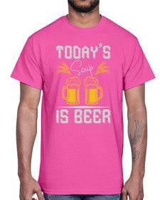 todays soup is beer 1666#- beer- Cotton Tee
