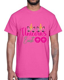 unicorns exist 534#- unicorn- Cotton Tee
