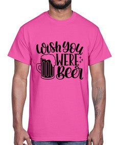 wish you were beer 1782#- beer- Cotton Tee