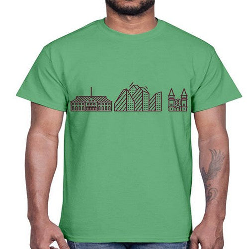 Aarhus 264#- cities- Cotton Tee