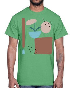 Abstract Shape 189#- art pop art- Cotton Tee