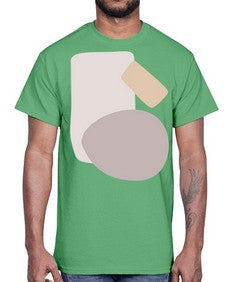 Abstract Shape 197#- art pop art- Cotton Tee