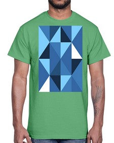 Abstract Shape 200#- art pop art- Cotton Tee