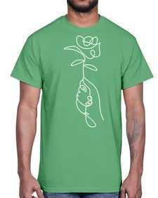 Abstract Shape 206#- art pop art- Cotton Tee