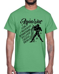 Aquarius 72#- aquarius- Cotton Tee