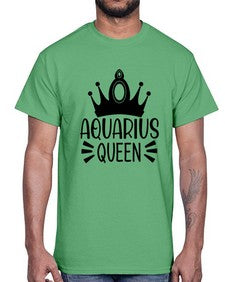 Aquarius queen 73#- aquarius- Cotton Tee