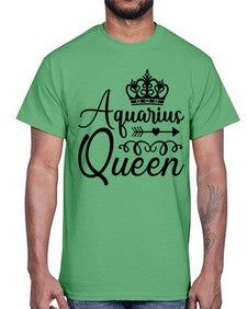Aquarius queen 74#- aquarius- Cotton Tee