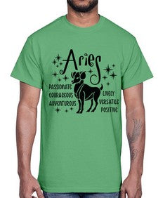 Aries 93#- aries- Cotton Tee