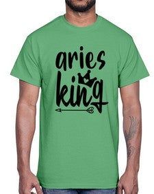 Aries king 108#- aries- Cotton Tee