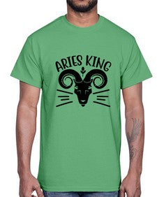 Aries king 109#- aries- Cotton Tee