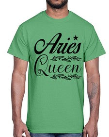 Aries queen 119#- aries- Cotton Tee