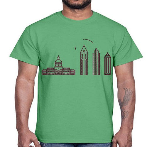 Atlanta 373#- cities- Cotton Tee