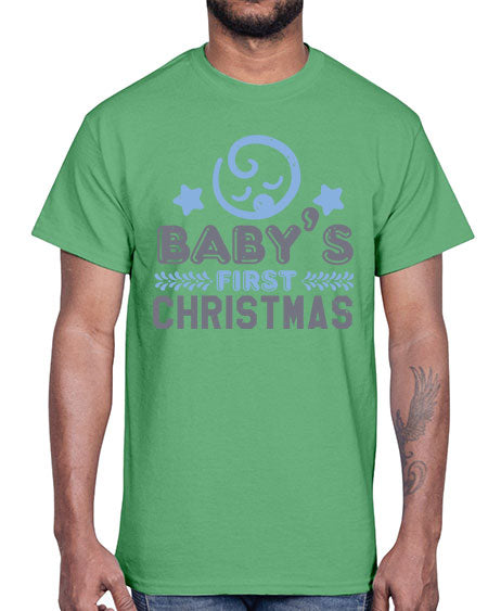 Baby First Christmas Style 25#- baby shower- Cotton Tee