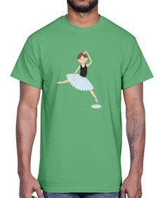 Ballerina 62#- ballet- Cotton Tee