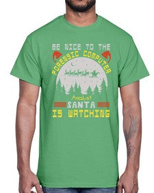 Be nice to the forensic computer analyst 32#- computer- Cotton Tee