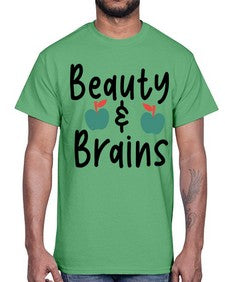 Beauty and Brains 18#- general school- Cotton Tee