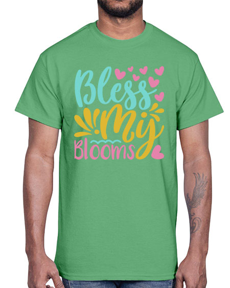 Bless my blooms Style 69#- summer- Cotton Tee